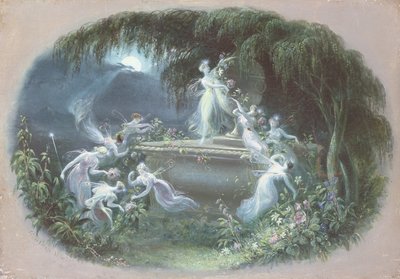 La Visite au Clair de Lune, 1832 - Edmund Thomas Parris